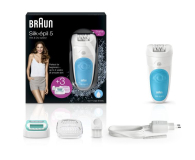 Braun Depilator Silk-épil 5 5-511 – Wet&Dry, nasadka dla początkuj - 1437930 - zdjęcie 3